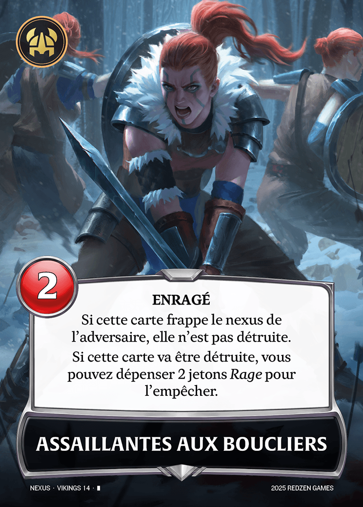 Assaillantes aux Boucliers
