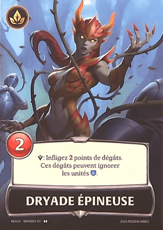 Dryade Épineuse